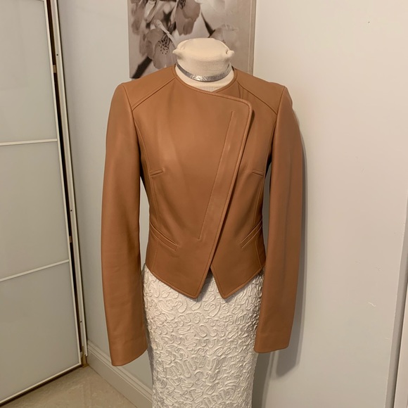 Michael Kors COLLECTION plongé leather jacket - Picture 3 of 7